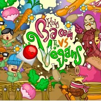 King Bacon vs Vegans